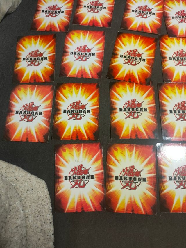 Cartas Bakugan Colección