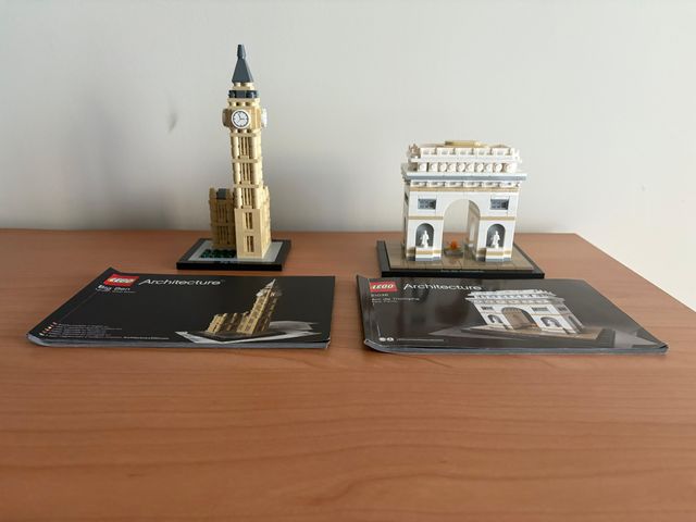 LEGO Arquitectura Big Ben y Arco de Triunfo