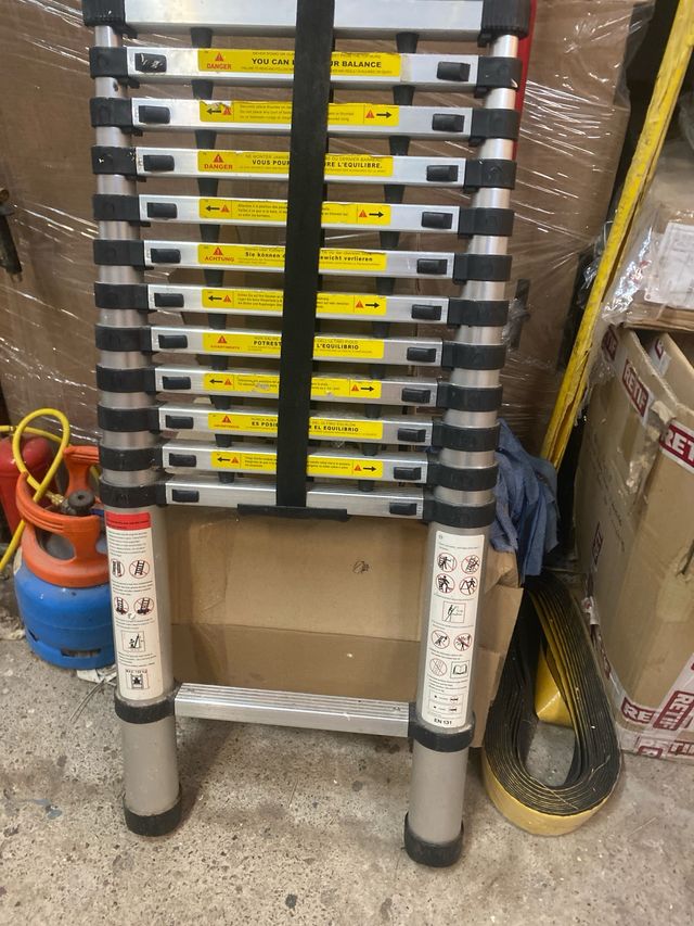 Escalera telescópica profesional