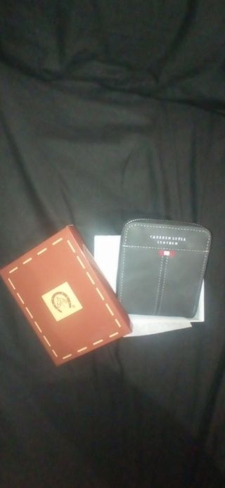 Cartera monedero hombre cuero