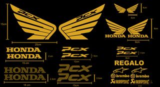 PCX HONDA Pegatinas RAYADAS