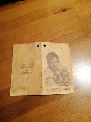 Scultura d'autore fatta a mano, tiratura limitata