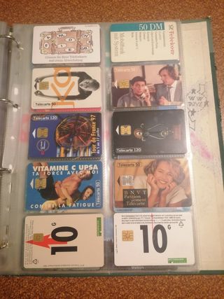 Tessere telefoniche italiane e straniere