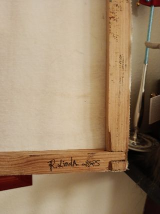 Óleo Chica Buceando