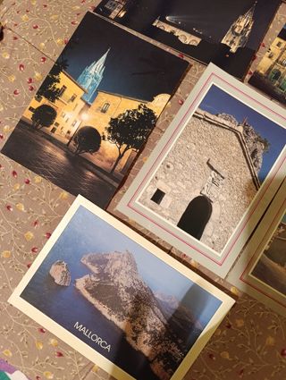 Postales vintage Oviedo León etc