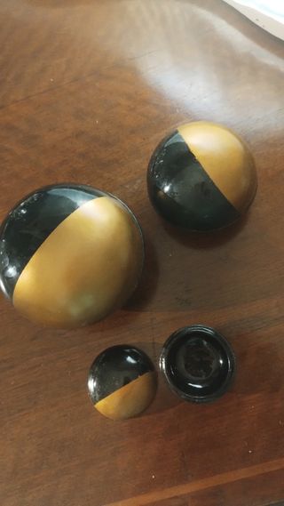 Set 3 scatole decorative vintage