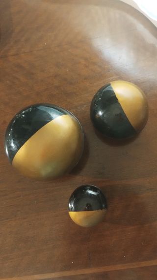 Set 3 scatole decorative vintage