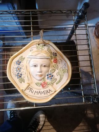 Decorazione Primavera in ceramica