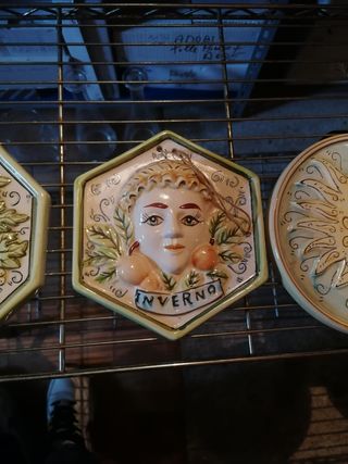 Decorazione Primavera in ceramica