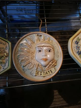 Decorazione Primavera in ceramica