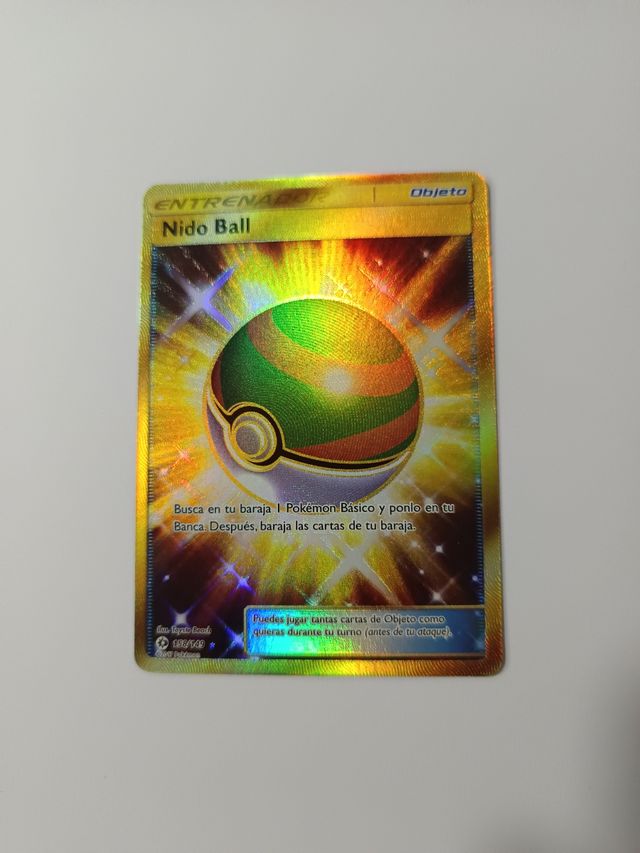 nest ball pokemon card gold (sv1-181) Originally released November 2 Carto Pokmon, (Nest Ball). em