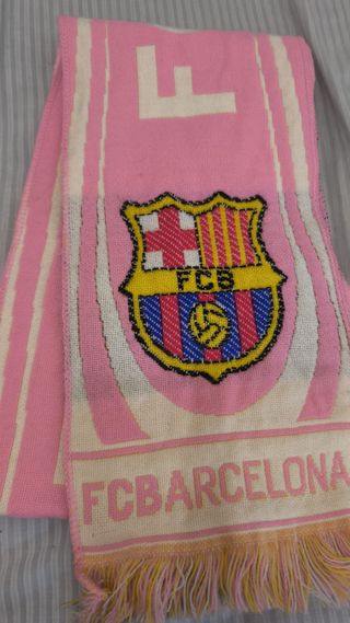 Bufanda FC Barcelona Rosa