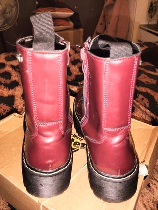 Botas Dr. Martens burdeos Talla 40