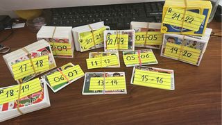 Lote cromos Liga Este 
16 años variados