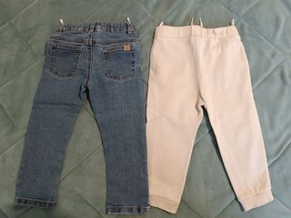 Lote 2 pantalones 98cm