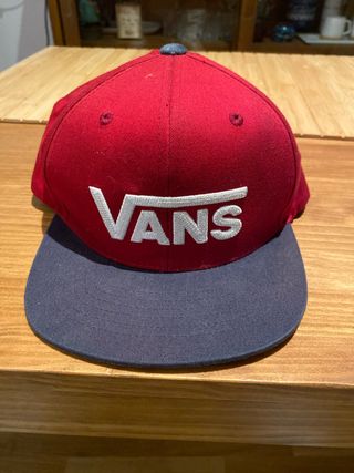 Gorra Vans Roja y Azul