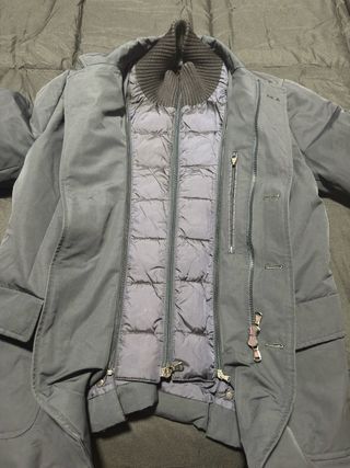 Plumas Moncler azul 