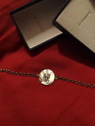 Pulsera de plata del Cachorro de Triana.