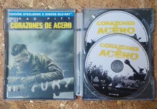 Corazones de Acero Blu-ray Brad Pitt
