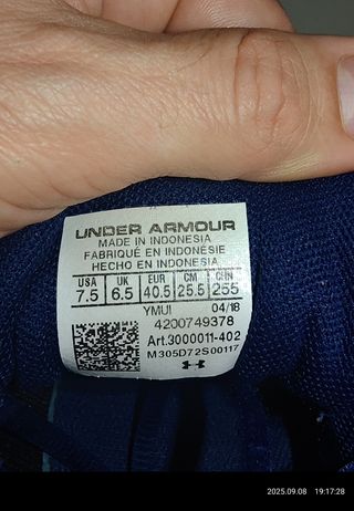 Zapatillas Under Armour Micro G Pursuit