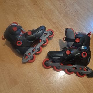 Patines en línea de talla ajustable 34 a la 36.