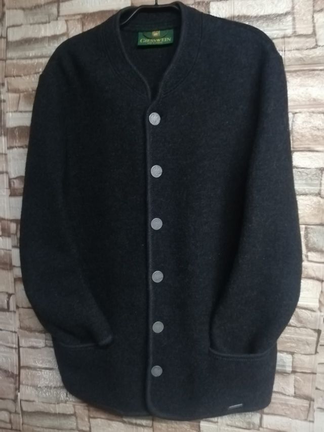 Chaqueta Giesswein Gris oscura/Negra