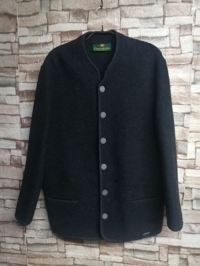 Chaqueta Giesswein Gris oscura/Negra