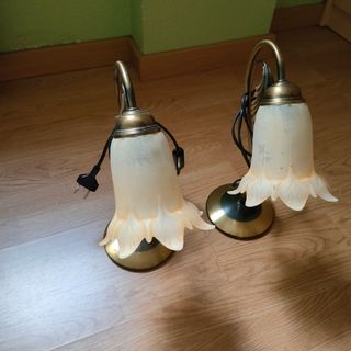 Lámpara de techo y 2 lamparillas