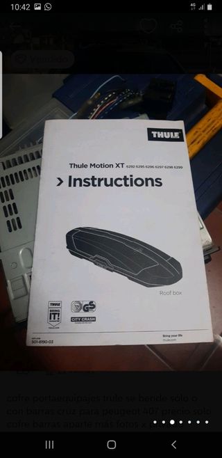 Cofre portaequipajes Thule Motion XT