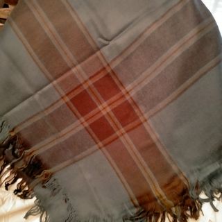 Lotto scialli grandi sciarpe marrone rosso