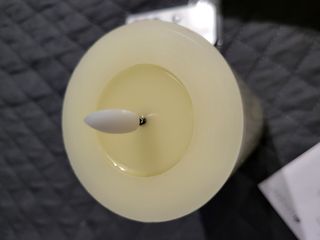 Set 2 Candele LED Tremolanti con Telecomando