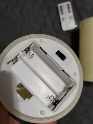 Set 2 Candele LED Tremolanti con Telecomando