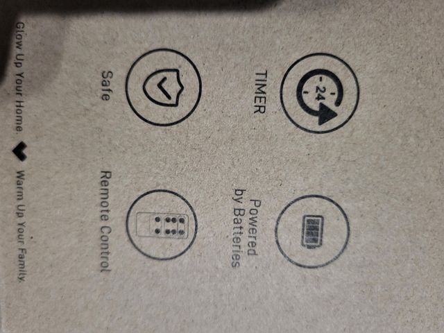 Set 2 Candele LED Tremolanti con Telecomando