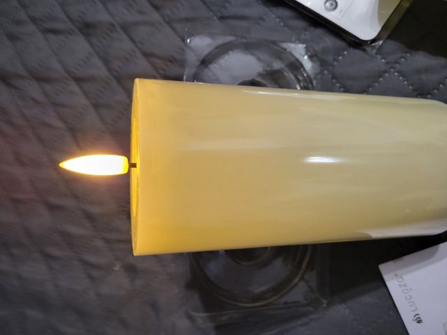 Set 2 Candele LED Tremolanti con Telecomando