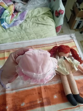 Bambole di pezza anni 80 21cm-30cm 2pz