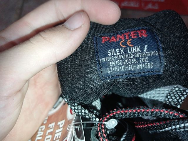 Botas de seguridad de la marca Panter nuevas