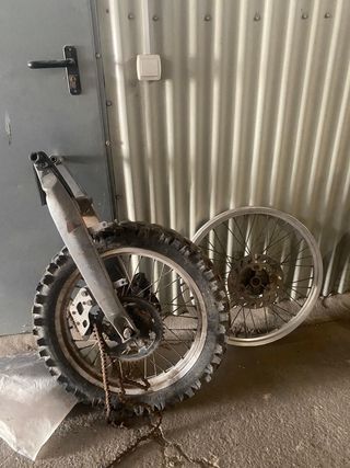 Despiece moto: Amortiguador y horquilla