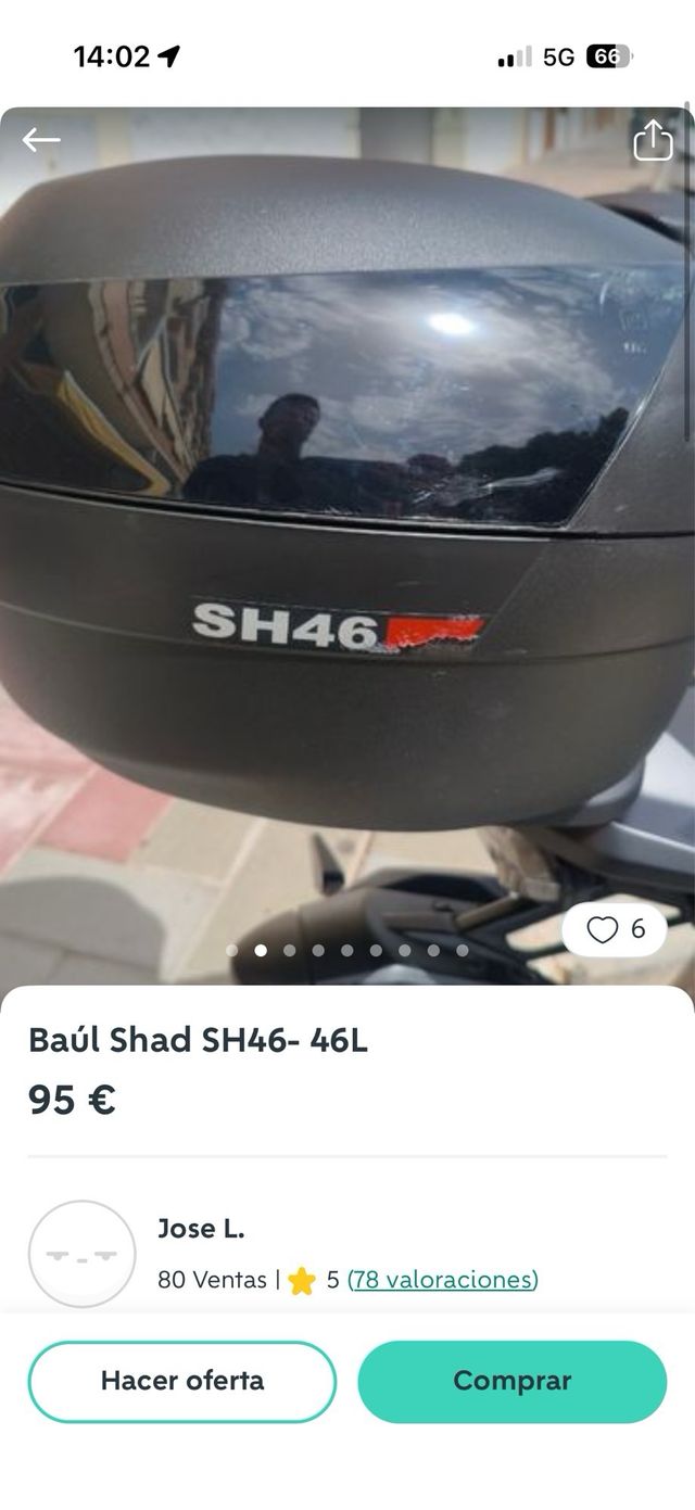 Baúl Shad SH46 - 46L