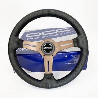 Volante OCC Clásico Piel Perforada Plano
