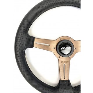 Volante OCC Clásico Piel Perforada Plano