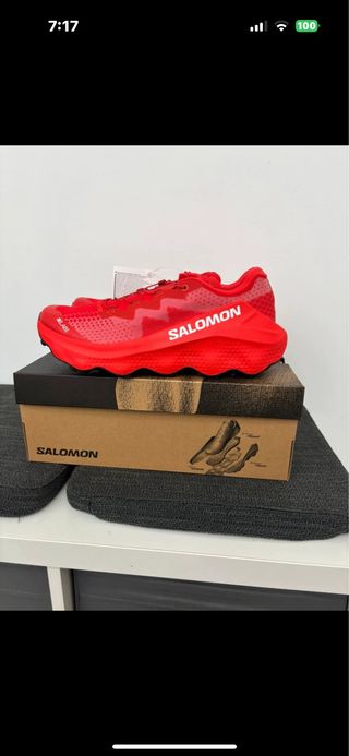 Zapatillas Salomon Rojas Nuevas