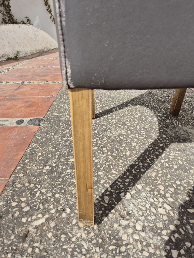 Juego de 8 sillas de comedor de madera