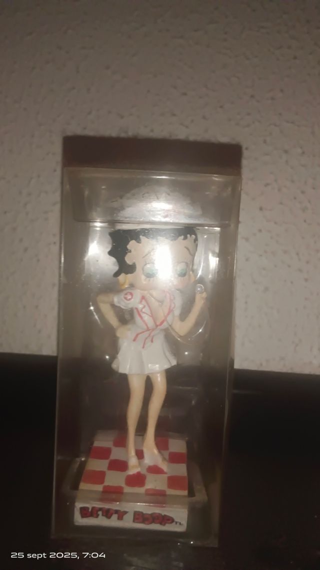 Figura Betty Boop Enfermera Precintada vintage.
