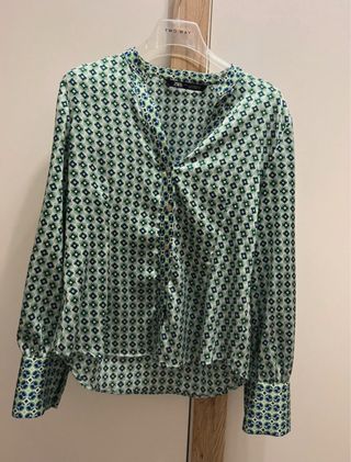 Camicia Zara fantasia geometrica