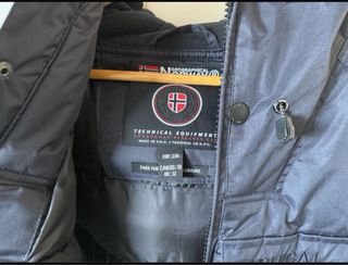 Chaqueta Geographical Norway Negra