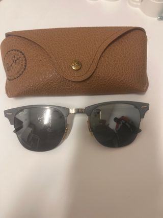Gafas de sol Ray-Ban Clubmaster Marrón/Gris