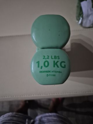 Pesas 1 kg (Decathlon)