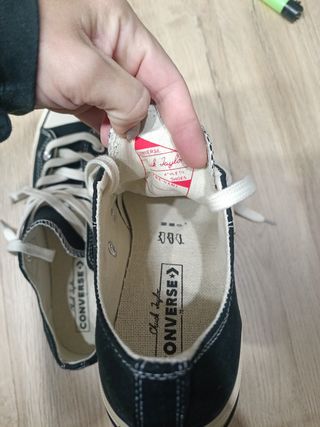 Converse Talla 38 Negras
Nuevas a estrenar