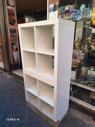 Estantería Kallax 8 cubos Ikea blanca