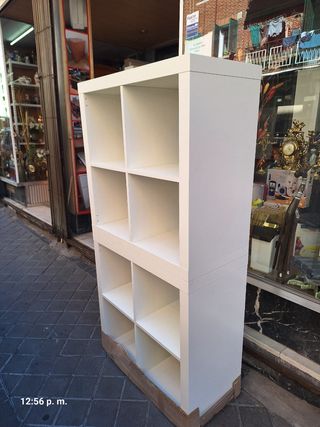 Estantería Kallax 8 cubos Ikea blanca